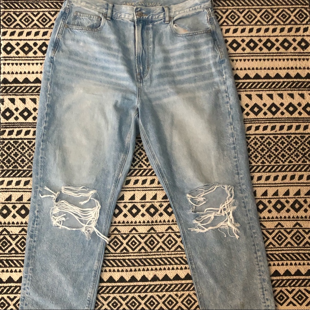 AE mom jeans